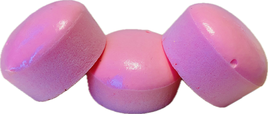 Pink Round Squishy Marshmallow - Slow Rising