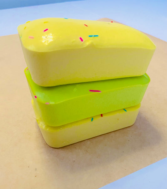 Mango & Matcha Mini Cake - Slow Rise Squishy
