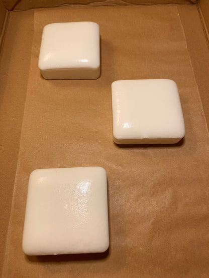 White Marshmallow Square Squishy Pillow - Slow Rise