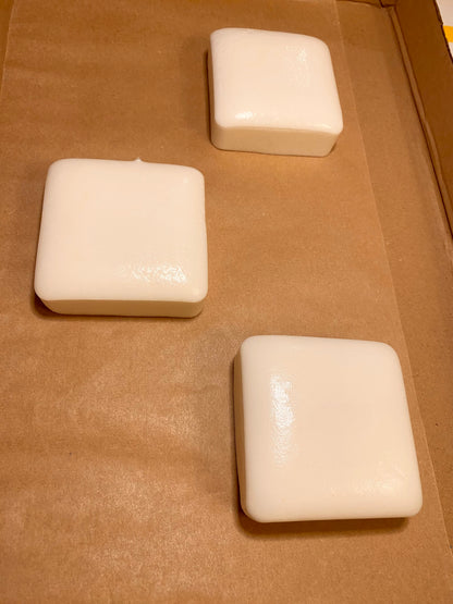 White Marshmallow Square Squishy Pillow - Slow Rise