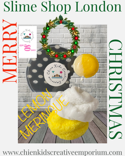 Lemon Meringue Cloud Slime