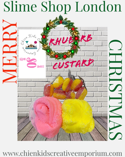Rhubarb & Custard Cloud Slime