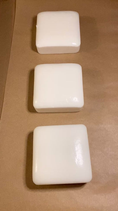 White Marshmallow Square Squishy Pillow - Slow Rise